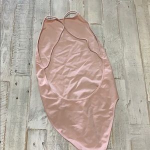 Pink bodysuit